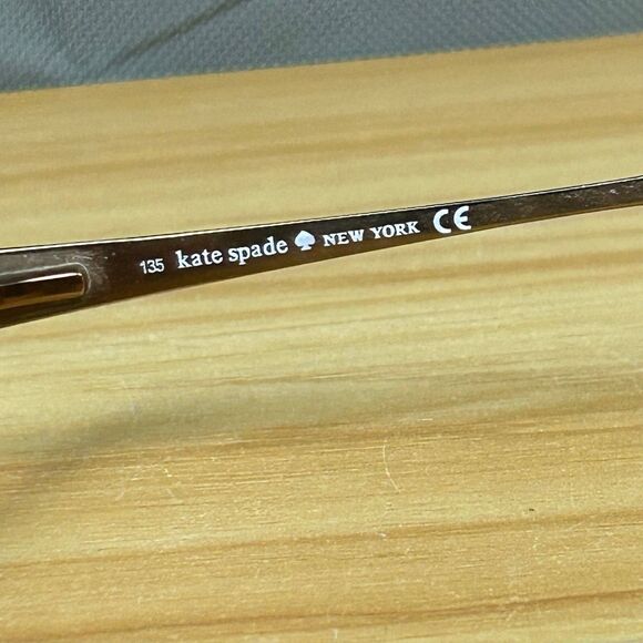 Kate Spade New York Camelot 0JUV 135 Brown Rectangular Eyeglasses Frame Only - Picture 6 of 7
